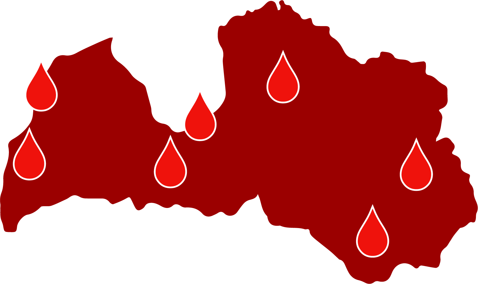 Pastāvīgās asins ziedošanas vietas Latvijā